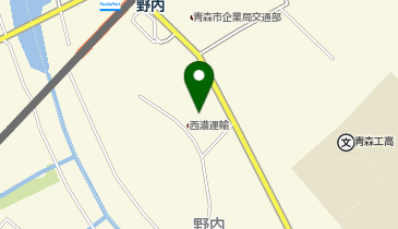 西濃運輸 青森支店の地図画像