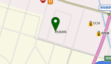 西濃運輸 長野支店の地図画像