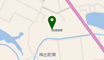 西濃運輸 神明支店の地図画像