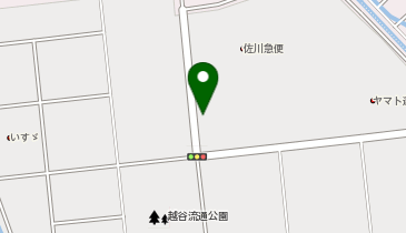西濃運輸 越谷支店の地図画像
