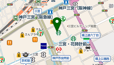 生活の木 神戸三宮SOL店の地図画像
