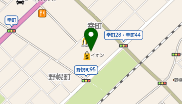 ハーブギャラリーイオン江別店の地図画像