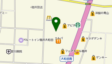 ハーブギャラリー福井店の地図画像