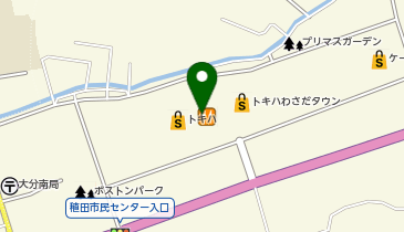生活の木アカデミー 大分校の地図画像