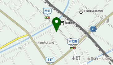 ハーブギャラリー松阪店の地図画像