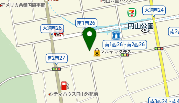 ハーブギャラリー札幌円山店の地図画像