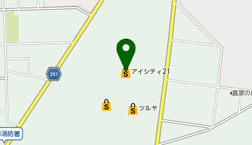 ハーブギャラリーアイシティ21店の地図画像
