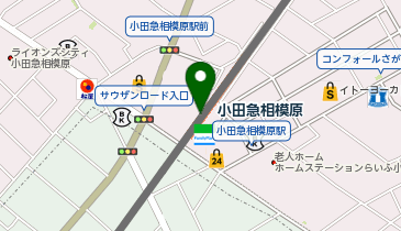 紀伊國屋書店 小田急相模原店の地図画像