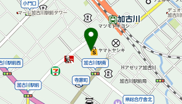 紀伊國屋書店 加古川店の地図画像