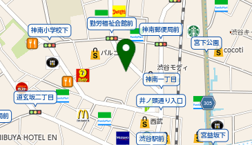紀伊國屋書店 西武渋谷店の地図画像