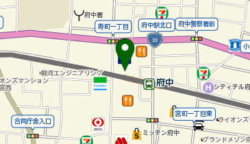 紀伊國屋書店 府中店の地図画像