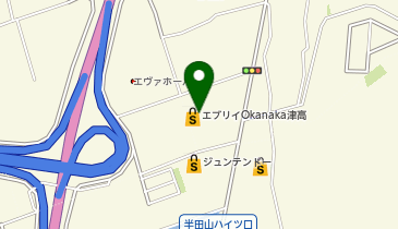 紀伊國屋書店 エブリイ津高店の地図画像