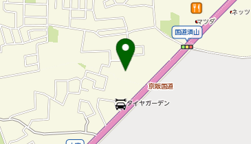 PISOLA 枚方須山店の地図画像