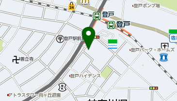 ワークスタイリングSOLO 登戸の地図画像