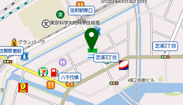 ワークスタイリング 田町芝浦口の地図画像