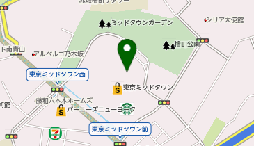 ワークスタイリング 東京ミッドタウン (六本木)の地図画像