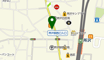 ワークスタイリングSOLO 所沢の地図画像