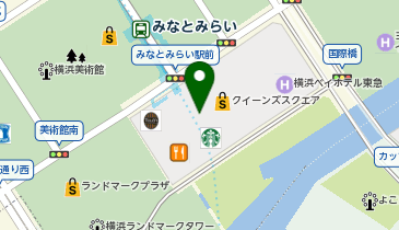 ワークスタイリング みなとみらいの地図画像