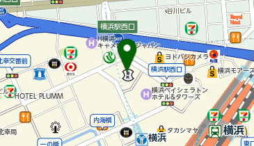 ワークスタイリング 横浜西口21Fの地図画像