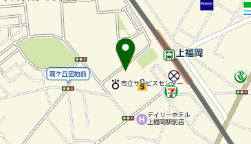 QUICK COLOR-Q ココネ上福岡店の地図画像