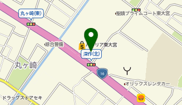 QUICK COLOR-Q パトリア東大宮店の地図画像