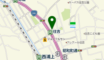 QUICK COLOR-Q 長崎住吉店の地図画像