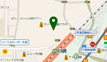SABON ラゾーナ川崎店の地図画像