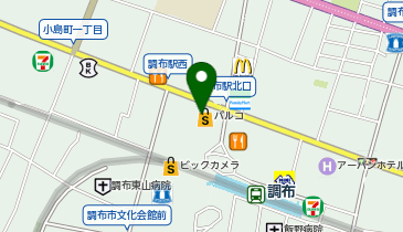 SABON 調布パルコ店の地図画像