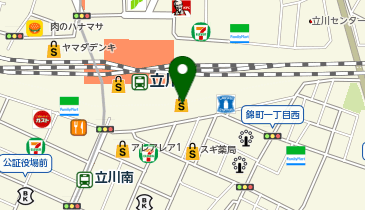 SABON グランデュオ立川店の地図画像