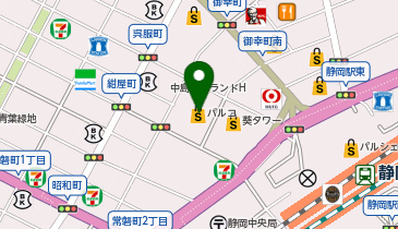 SABON 静岡パルコ店の地図画像