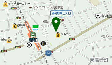 SABON 浦和パルコ店の地図画像
