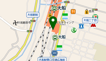 SABON 大船ルミネウィング店の地図画像