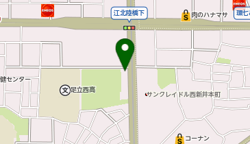 麺場 田所商店 足立江北店の地図画像