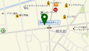 麺場 田所商店 宮崎店の地図画像