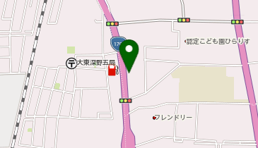 麺場 田所商店 大東店の地図画像