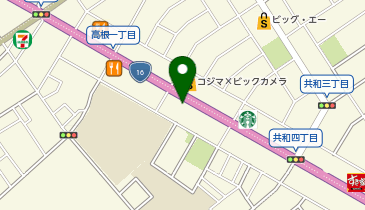 麺場 田所商店 相模原店の地図画像