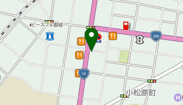 麺場 田所商店 都城店の地図画像