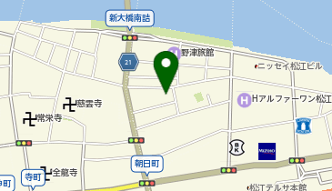 名代 宇奈とと 松江店の地図画像