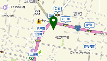 名代 宇奈とと 近江町市場店の地図画像