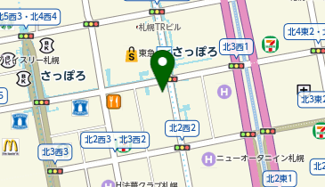 アクセア 札幌北3条店の地図画像