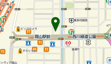 アクセア 岡山駅前店の地図画像