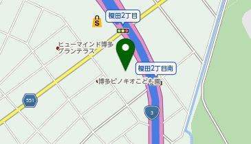 アプライドSI福岡営業部の地図画像