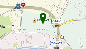 テルル島忠草加店の地図画像