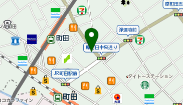 テルル町田駅前店の地図画像