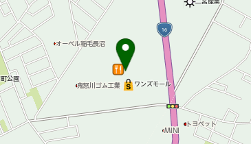 テルルワンズモール店の地図画像