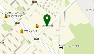 テルルSOCOLA南行徳店の地図画像
