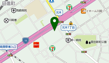 ウエインズトヨタ神奈川 川崎店の地図画像