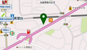 ウエインズトヨタ神奈川 青葉台店の地図画像