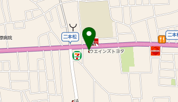 ウエインズトヨタ神奈川 二本松店の地図画像