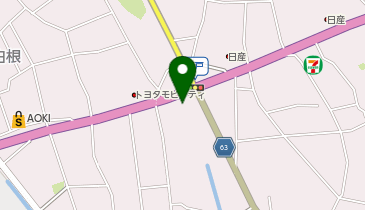 ウエインズトヨタ神奈川 伊勢原店の地図画像